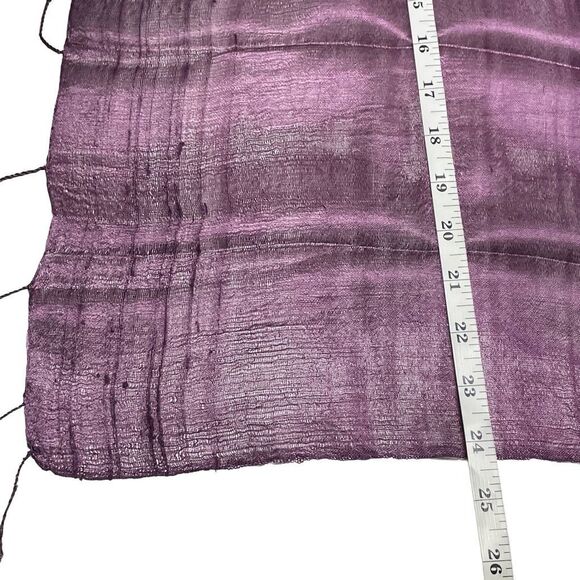 Purple Ombré Wide Lightweight Scarf - Picture 2 of 3